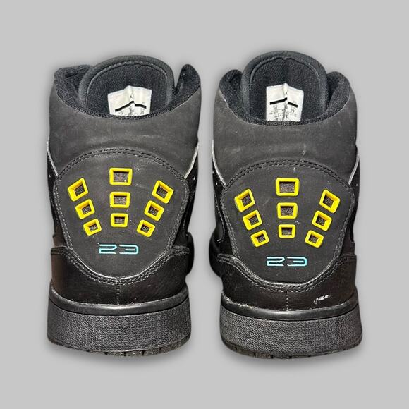 Jordan SC-2 Black/Blue/Yellow Men’s Sneakers - Size 11 - Picture 4 of 6